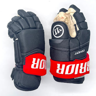 Warrior Covert QRE Pro - NHL Used Pro Stock Glove - William Carrier (Black/Red) #2